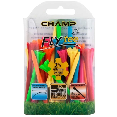 T-shirt Da Golf Champ Zarma Fly 2 3/4 In Plastica Bianca (30 T-shirt Da Golf Champ Zarma Fly 2 3/4 In Plastica Bianca (30